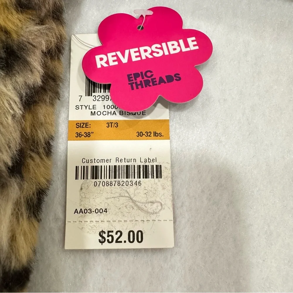 Girl’s Reversible Jacket